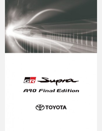 toyota gr supra a90 final edition navigation & multimedia system manual